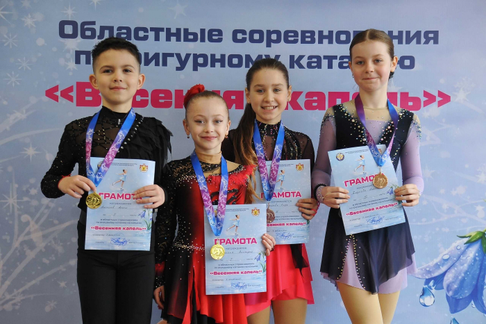 Областные соревнования «Весенняя капель» по фигурному катанию на коньках 